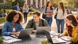 College Students Coordinating Together